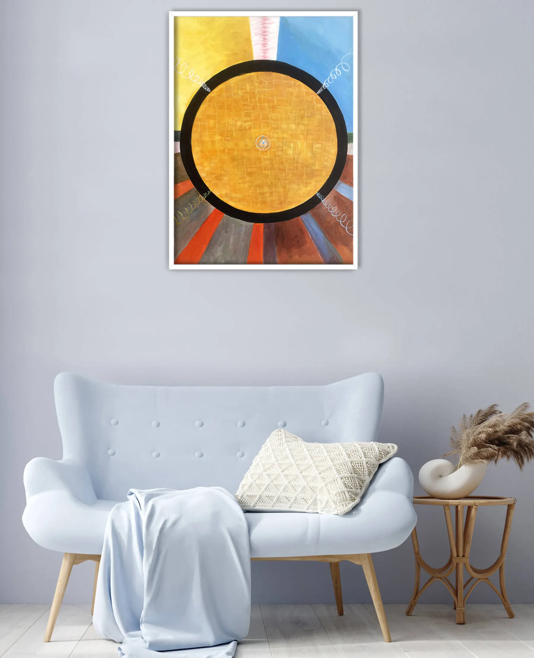 Hot Altarpiece, No 3 - Hilma de Klint De Klint