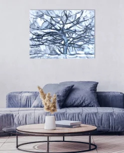 Online Arbre argenté - Piet Mondrian Mondrian