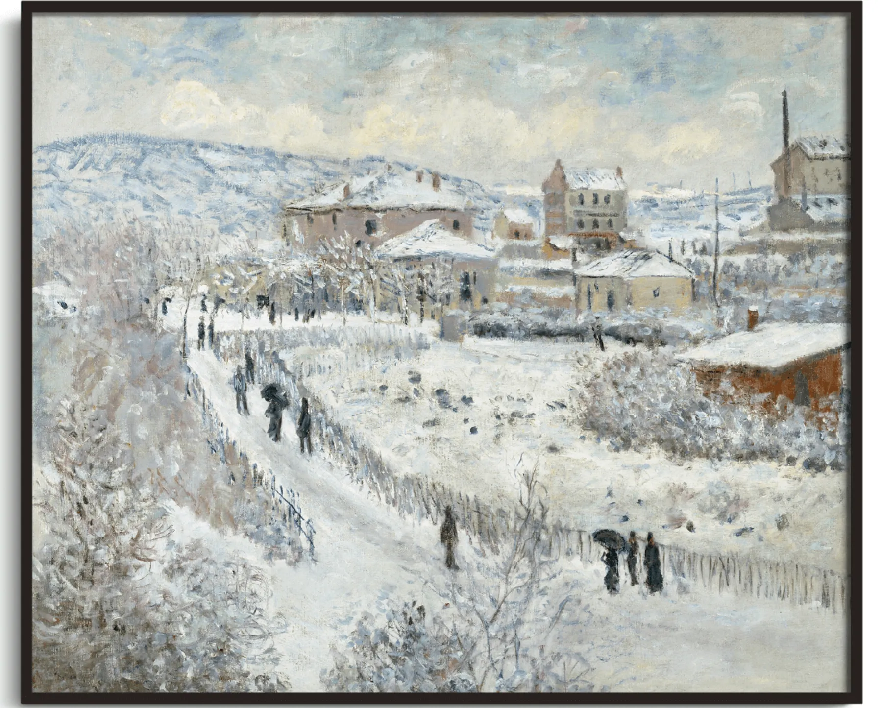 Flash Sale Argenteuil sous la neige - Claude Monet Monet
