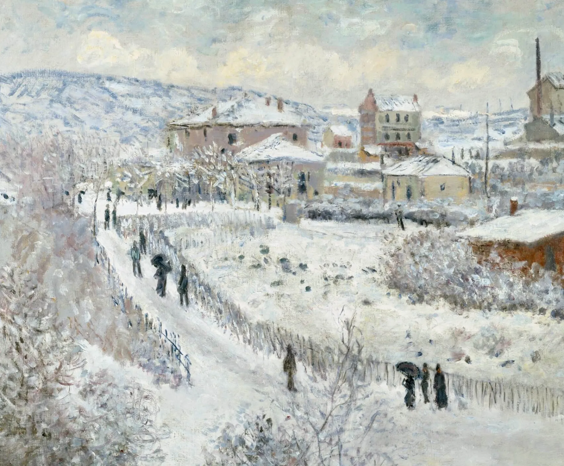 Flash Sale Argenteuil sous la neige - Claude Monet Monet