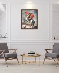 Best Sale Bonaparte franchissant le Grand-Saint-Bernard - Jacques-Louis David David