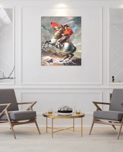 Best Sale Bonaparte franchissant le Grand-Saint-Bernard - Jacques-Louis David David