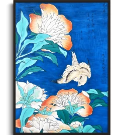 Best Sale Canari et pivoines - Hokusai Hokusai