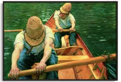 Shop Canotiers ramant sur l'Yerres - Gustave Caillebotte Caillebotte