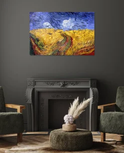 Cheap Champ de blé aux corbeaux - Vincent Van Gogh Van Gogh
