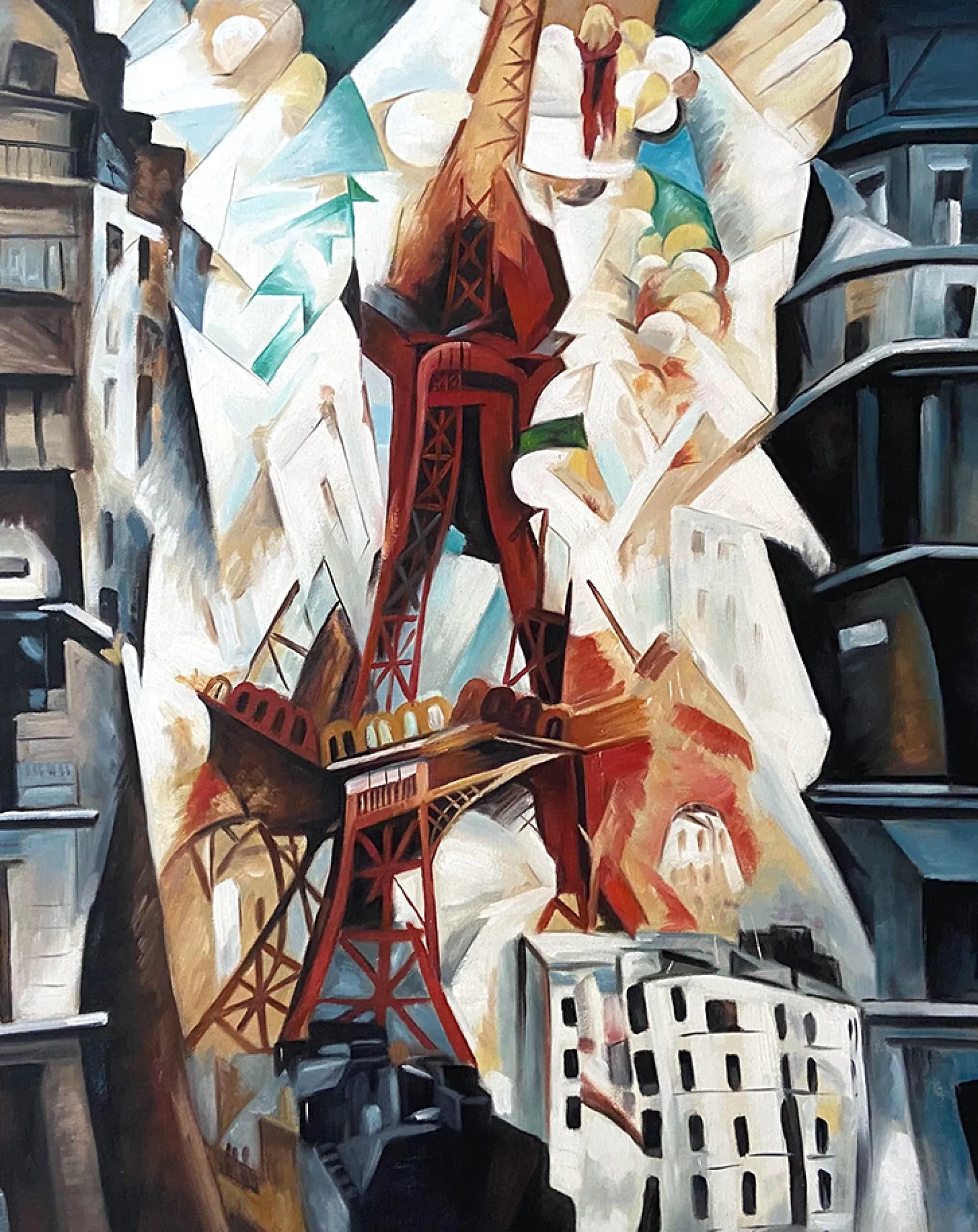 Cheap Champs-de-Mars, la Tour Rouge - Robert Delaunay Delaunay