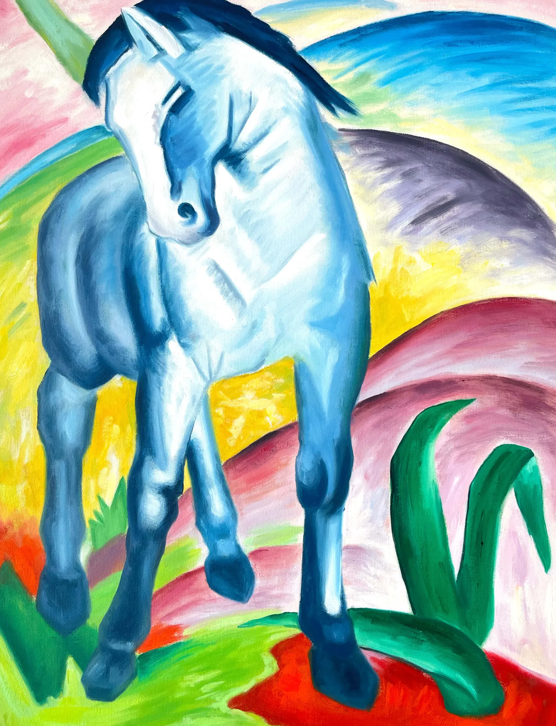 Best Cheval bleu I - Franz Marc Franz Marc