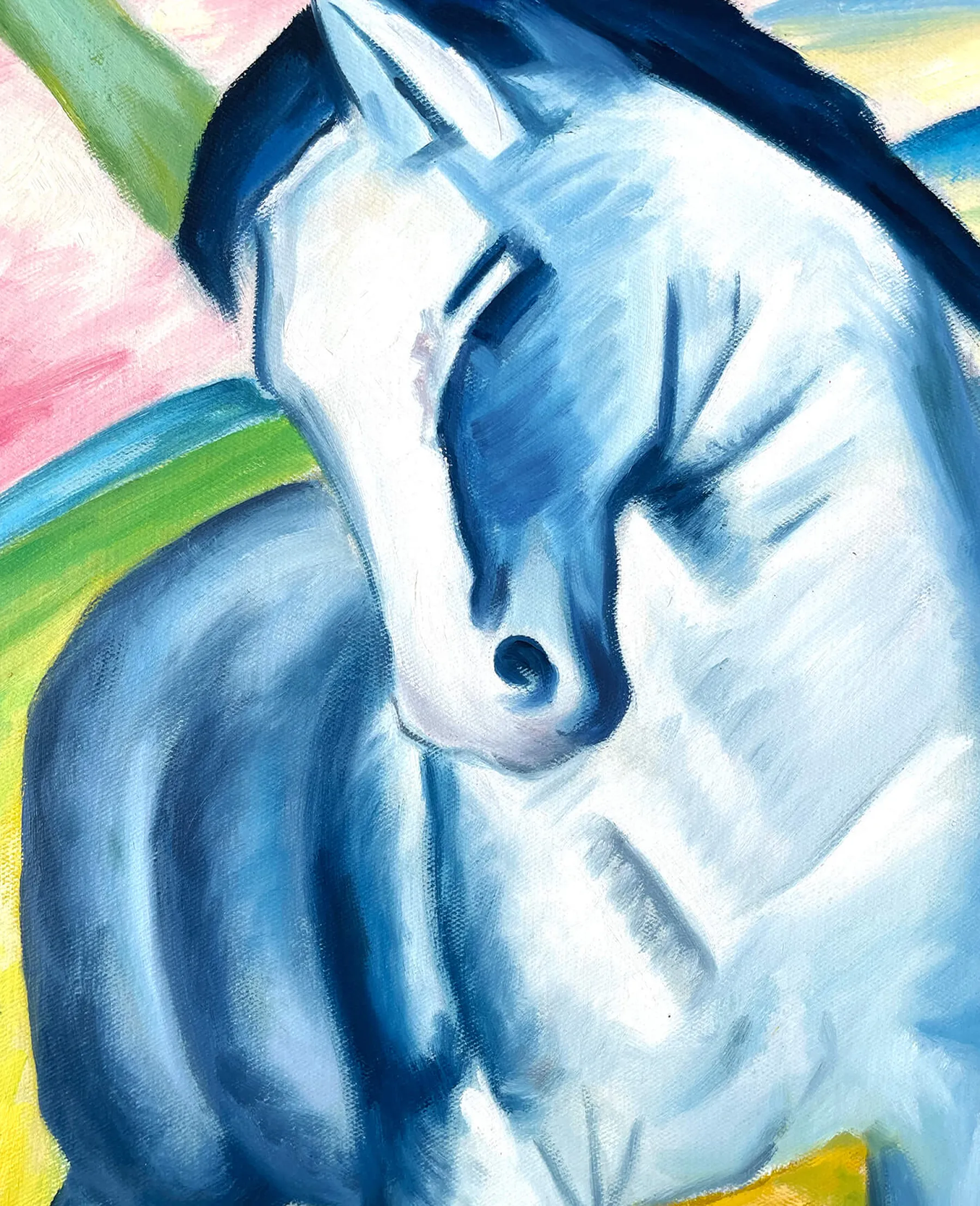 Best Cheval bleu I - Franz Marc Franz Marc