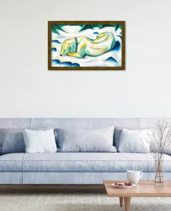 Discount Chien couché dans la neige - Franz Marc Franz Marc