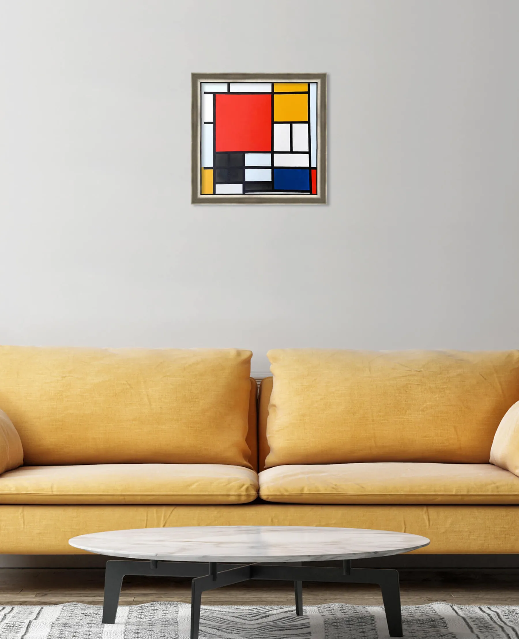 Outlet Composition en Rouge, Jaune, Bleu et Noir - Piet Mondrian Mondrian