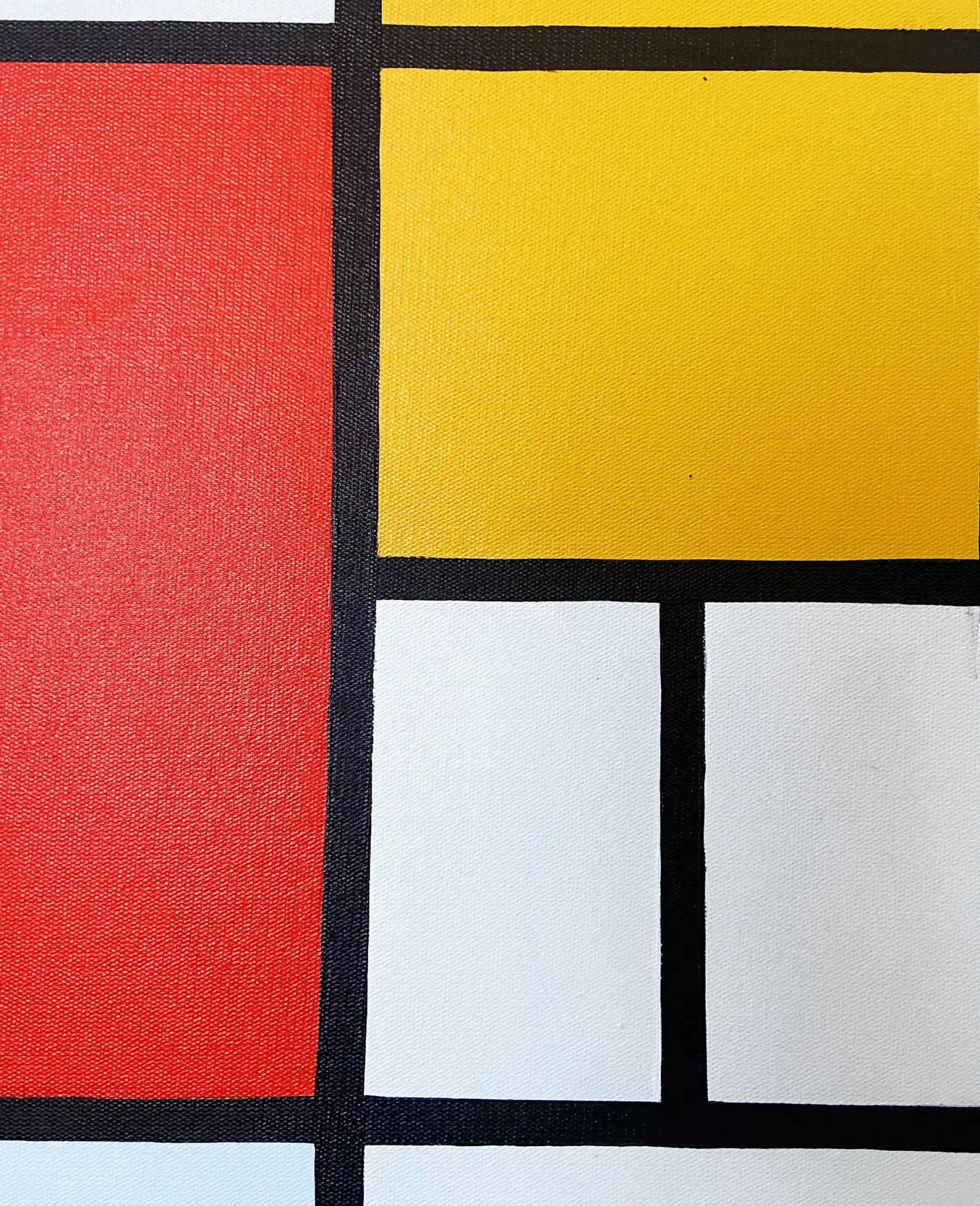 Outlet Composition en Rouge, Jaune, Bleu et Noir - Piet Mondrian Mondrian