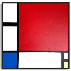 Best Sale Composition II en rouge, bleu et jaune - Piet Mondrian Mondrian