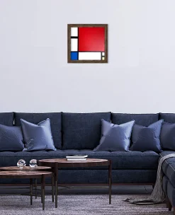 Best Sale Composition II en rouge, bleu et jaune - Piet Mondrian Mondrian