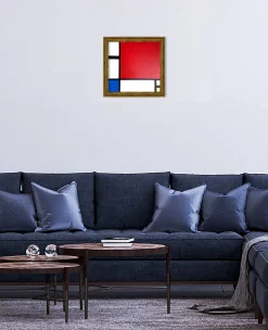 Best Sale Composition II en rouge, bleu et jaune - Piet Mondrian Mondrian