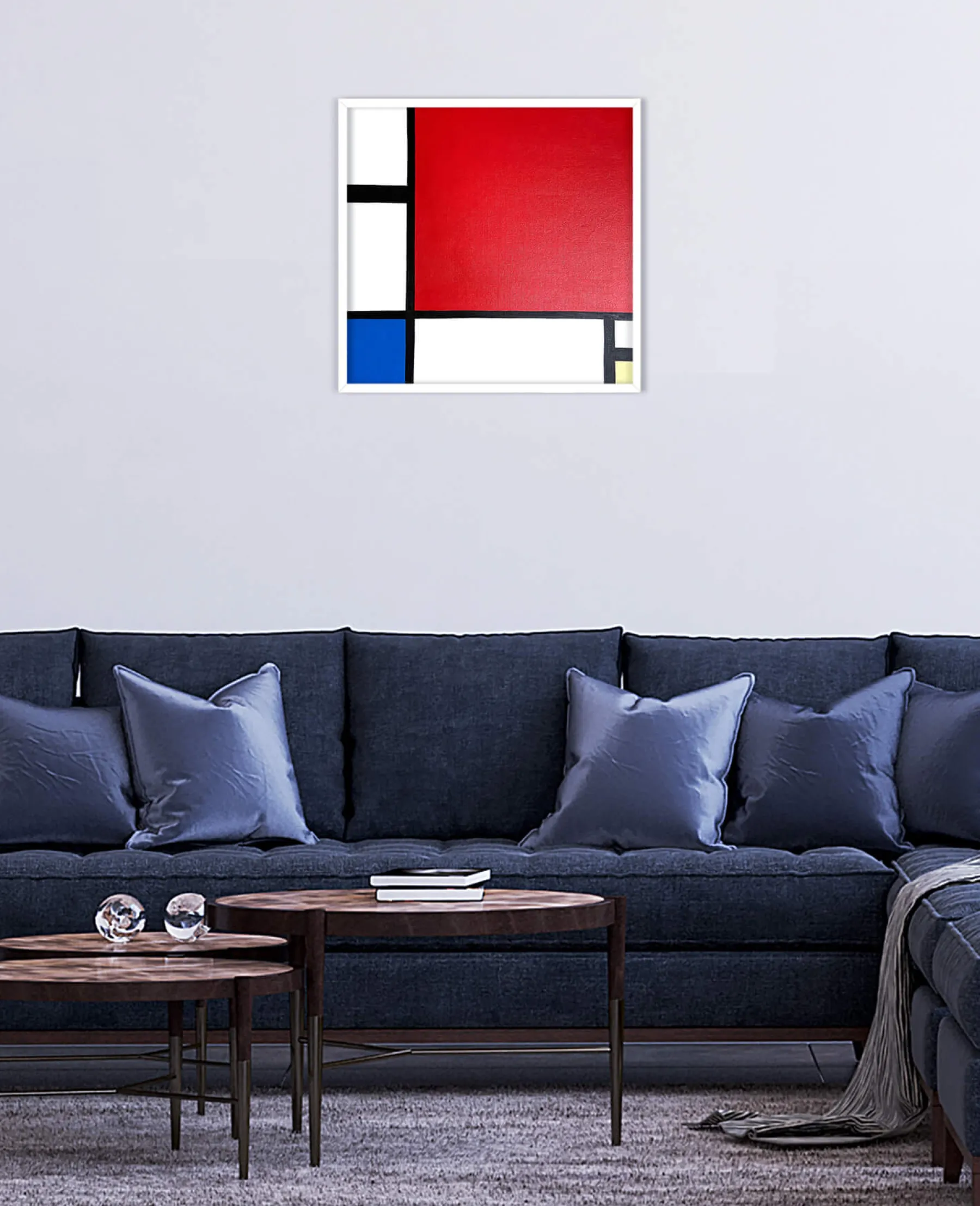 Best Sale Composition II en rouge, bleu et jaune - Piet Mondrian Mondrian