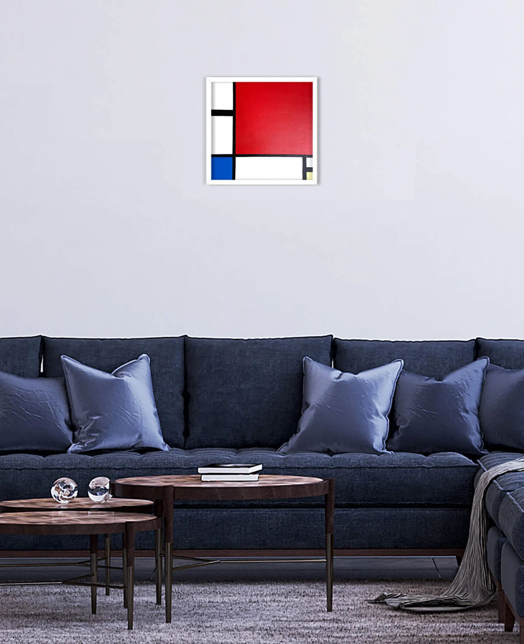 Best Sale Composition II en rouge, bleu et jaune - Piet Mondrian Mondrian