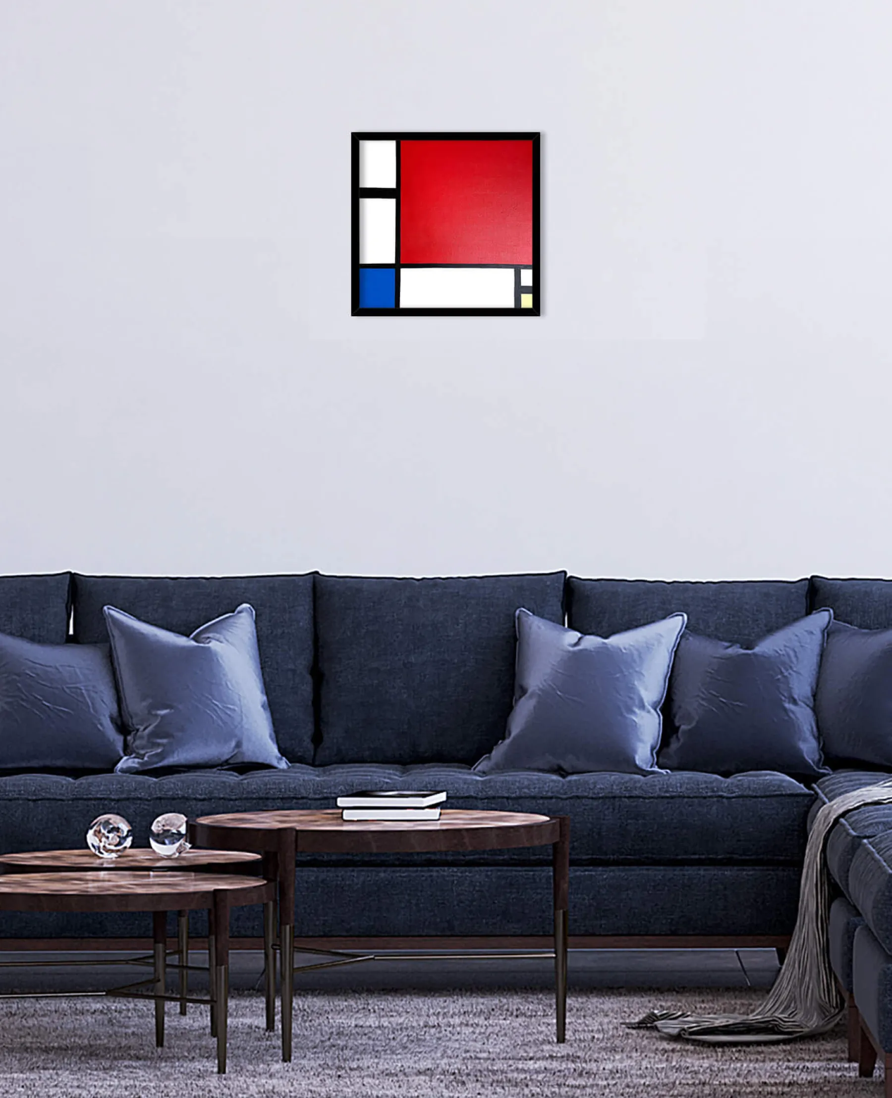 Best Sale Composition II en rouge, bleu et jaune - Piet Mondrian Mondrian