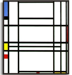 Cheap Composition No 10 - Piet Mondrian Mondrian