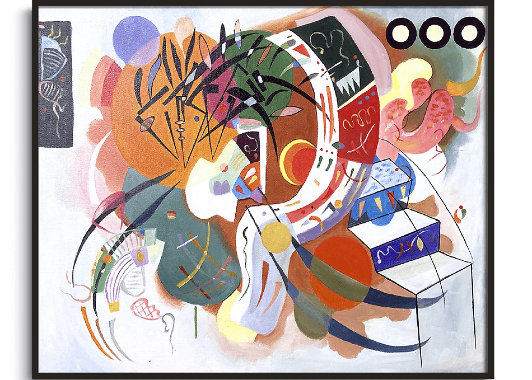 Shop Courbe dominante - Vassily Kandinsky Kandinsky