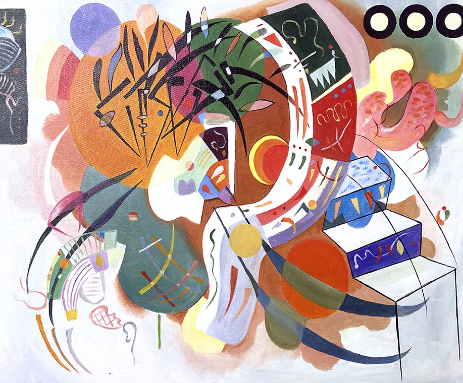 Shop Courbe dominante - Vassily Kandinsky Kandinsky