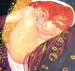 Sale Danaé - Gustav Klimt Klimt