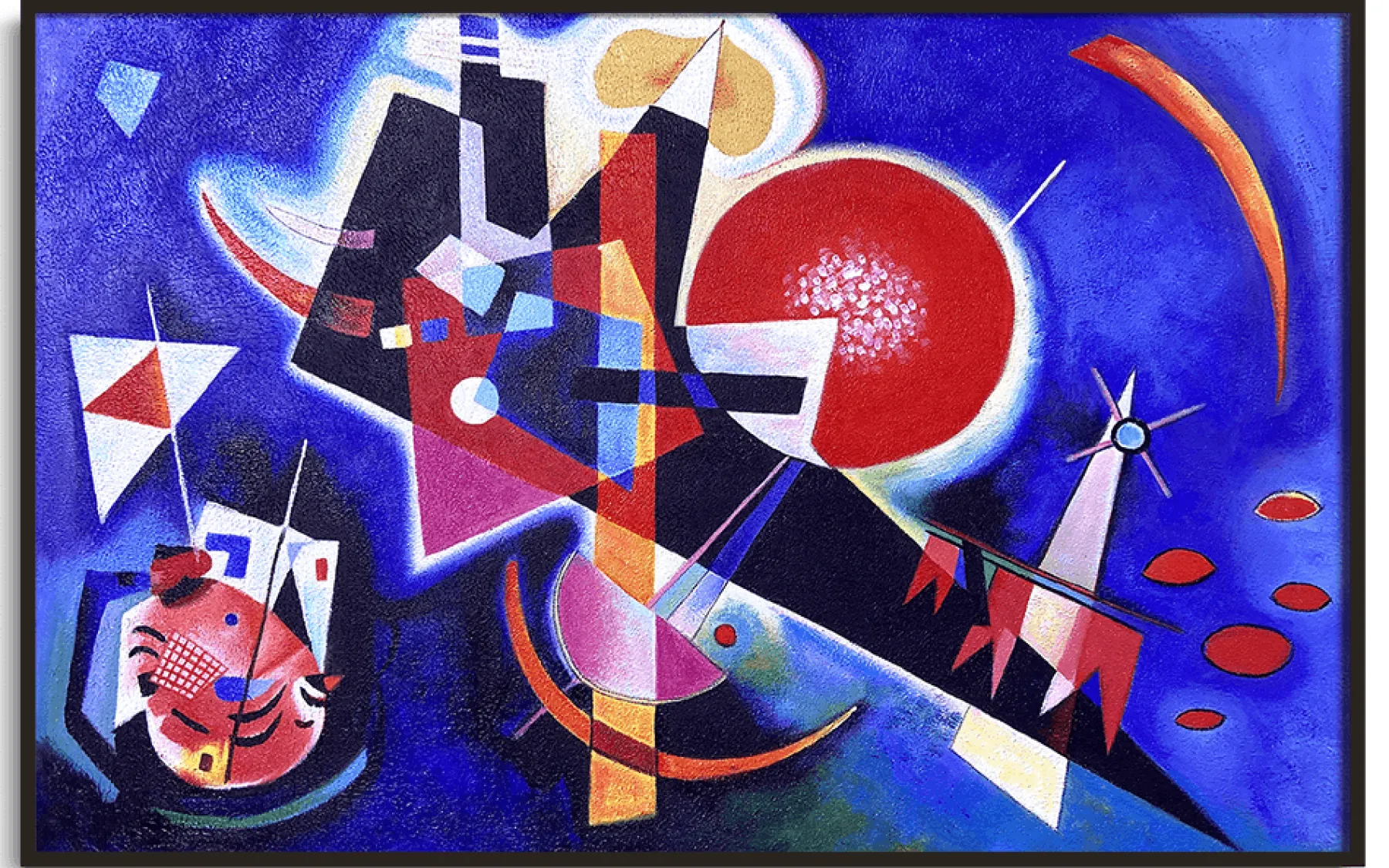 Cheap Dans le bleu - Vassily Kandinsky Kandinsky