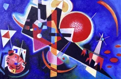 Cheap Dans le bleu - Vassily Kandinsky Kandinsky