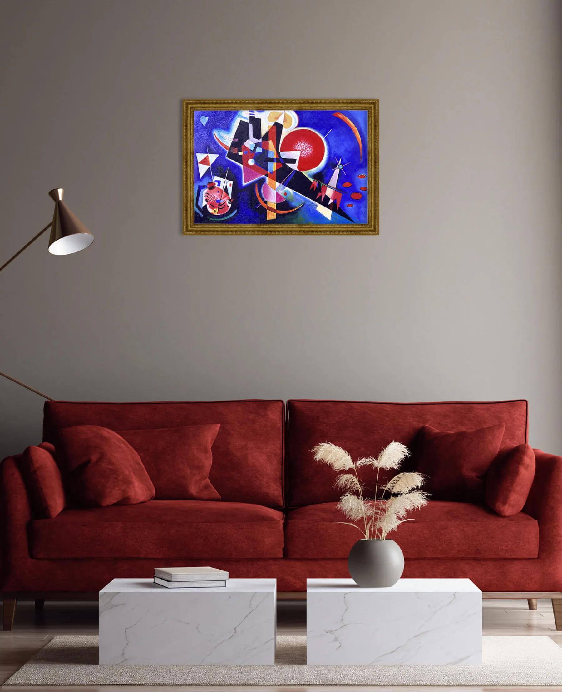 Cheap Dans le bleu - Vassily Kandinsky Kandinsky