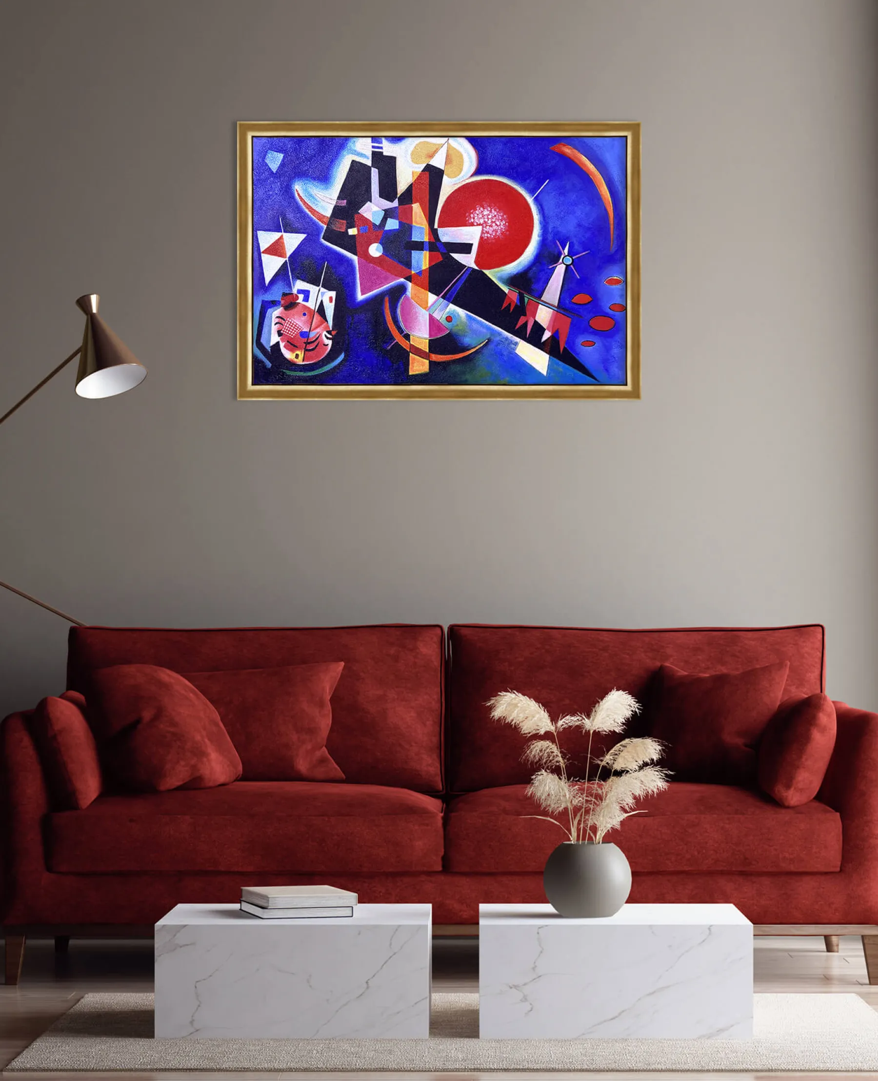 Cheap Dans le bleu - Vassily Kandinsky Kandinsky