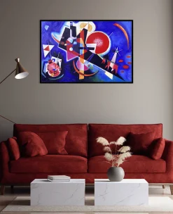 Cheap Dans le bleu - Vassily Kandinsky Kandinsky