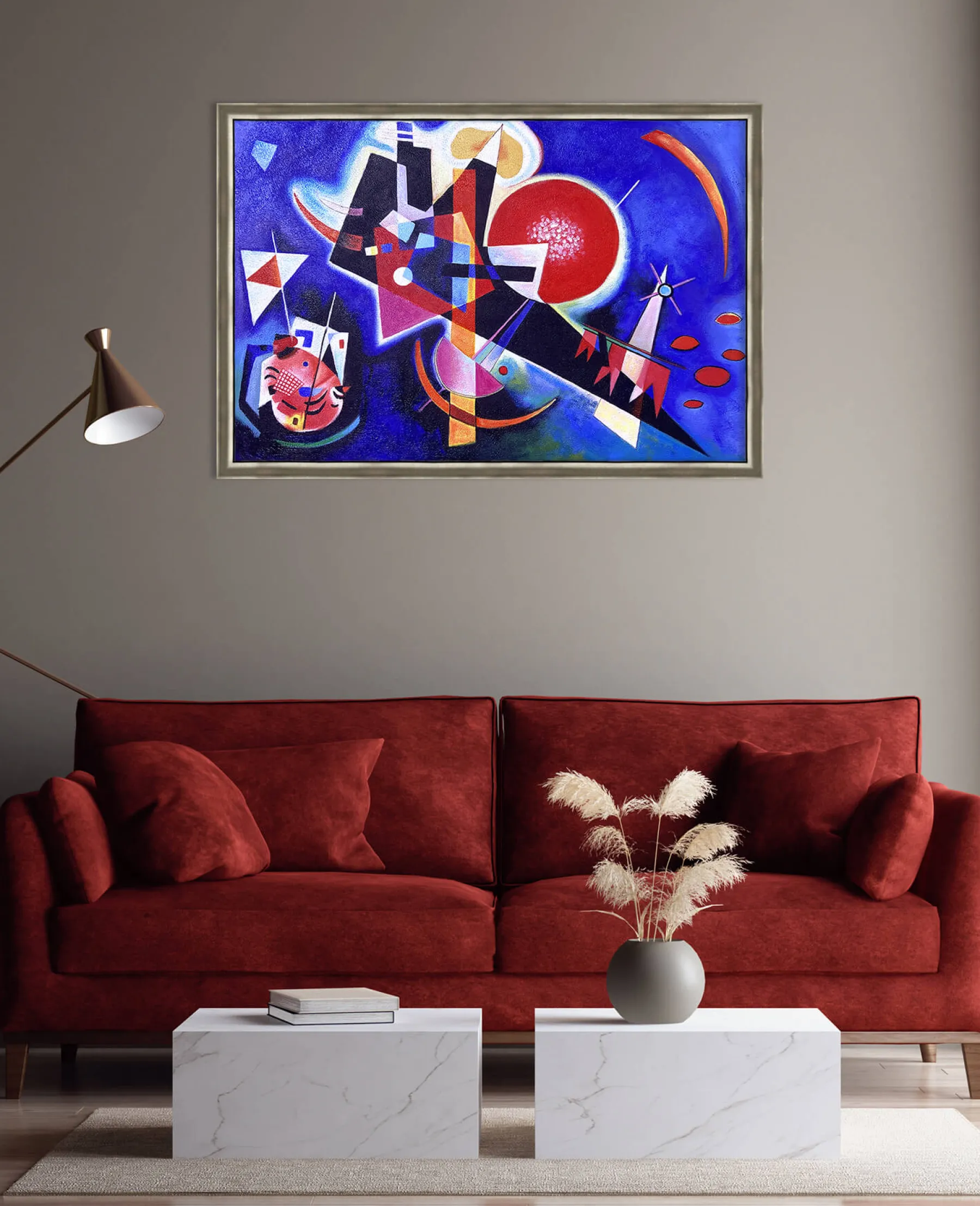 Cheap Dans le bleu - Vassily Kandinsky Kandinsky