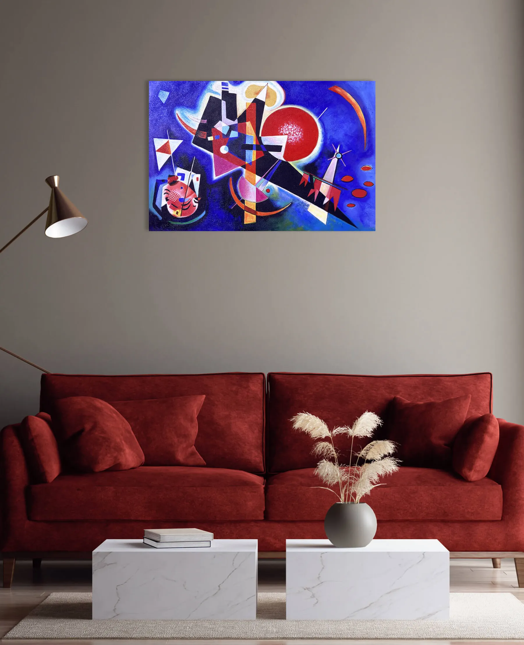 Cheap Dans le bleu - Vassily Kandinsky Kandinsky