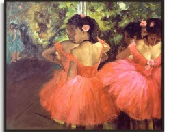 Hot Danseuses en rose - Edgar Degas Degas
