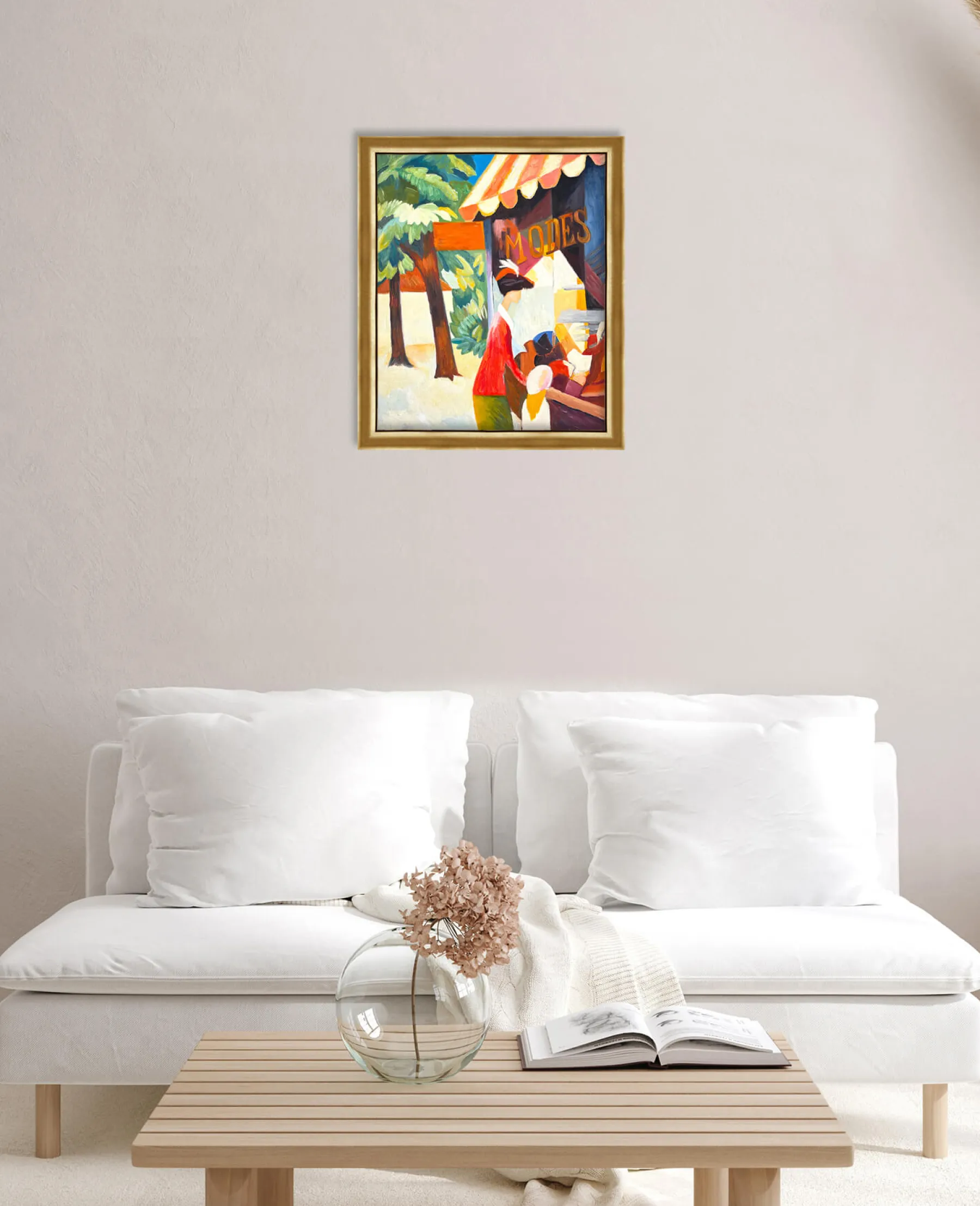 Flash Sale Devant la boutique de chapeaux - August Macke Macke