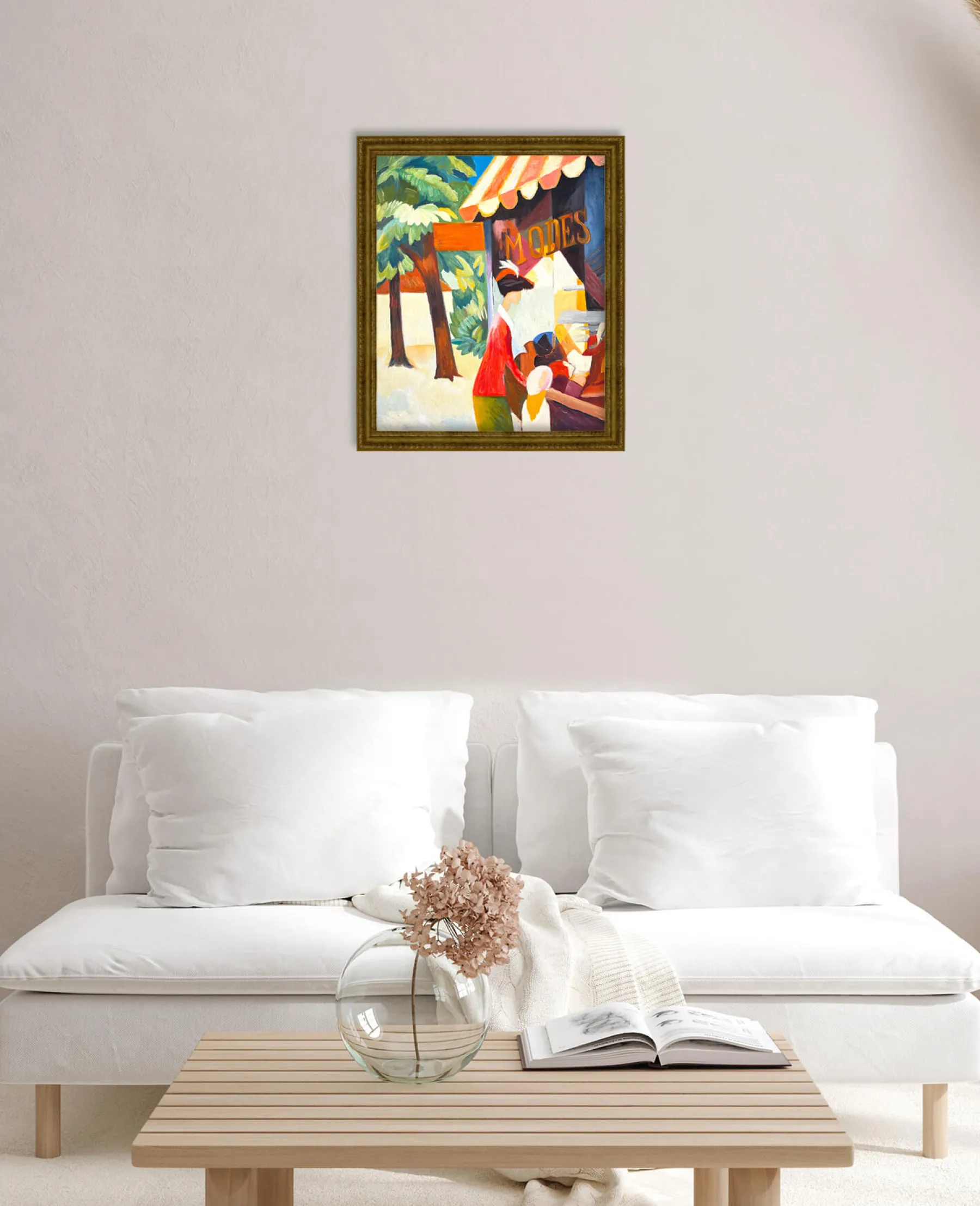 Flash Sale Devant la boutique de chapeaux - August Macke Macke