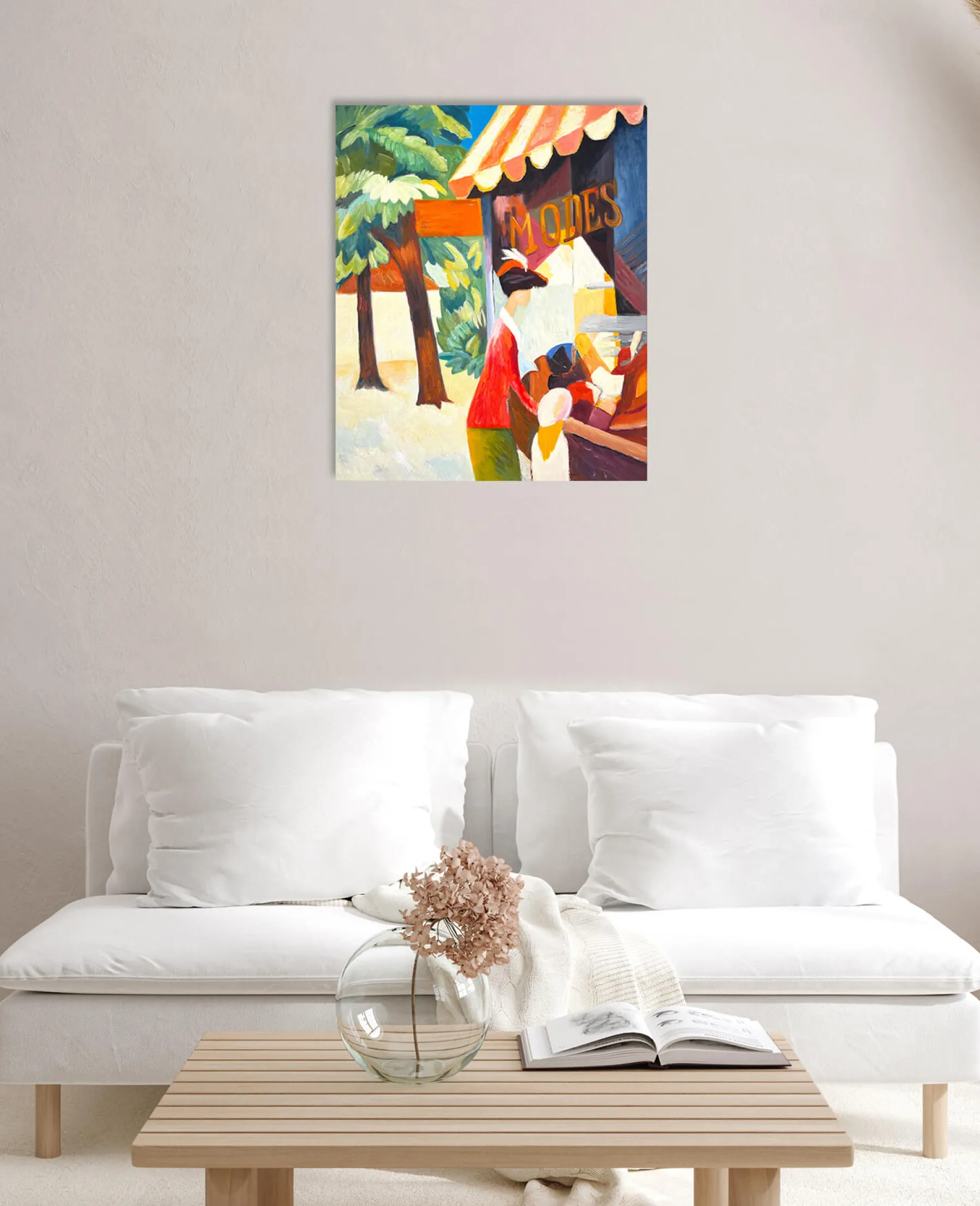 Flash Sale Devant la boutique de chapeaux - August Macke Macke