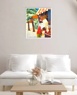 Flash Sale Devant la boutique de chapeaux - August Macke Macke