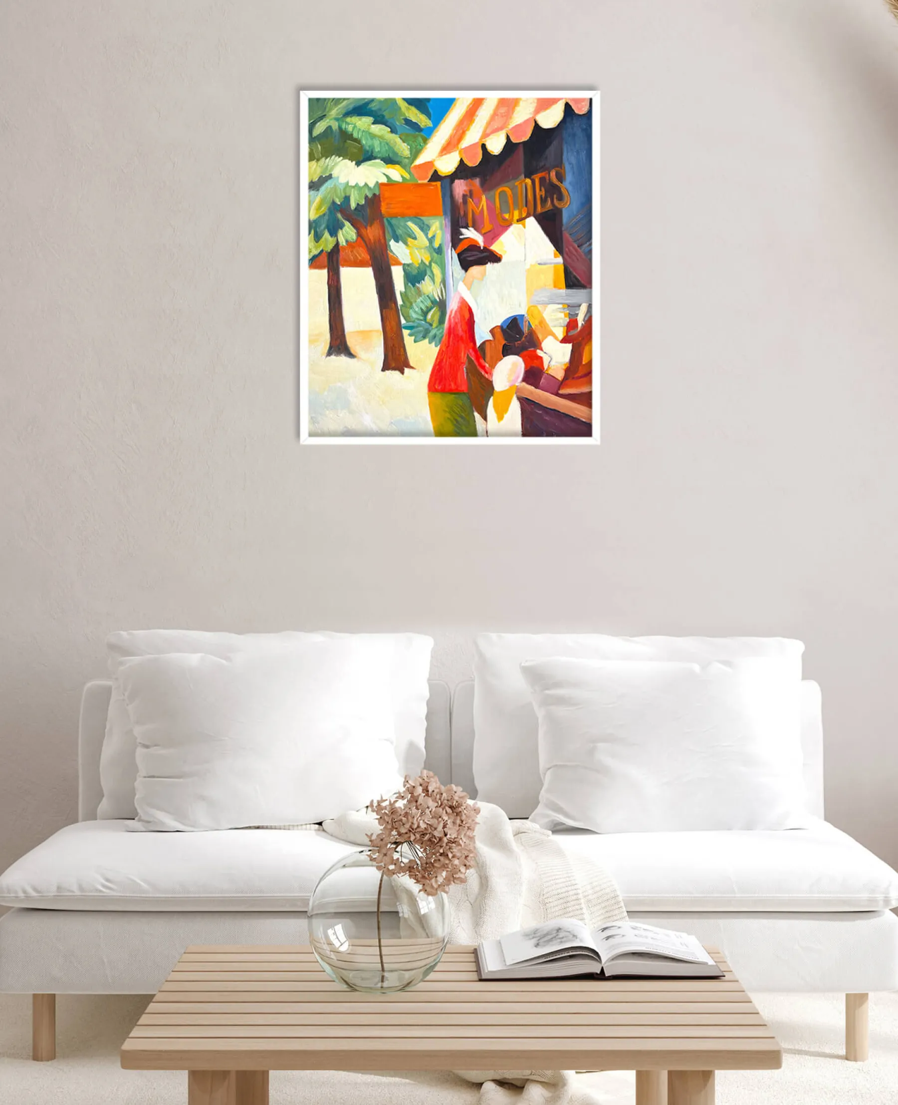 Flash Sale Devant la boutique de chapeaux - August Macke Macke