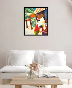Flash Sale Devant la boutique de chapeaux - August Macke Macke