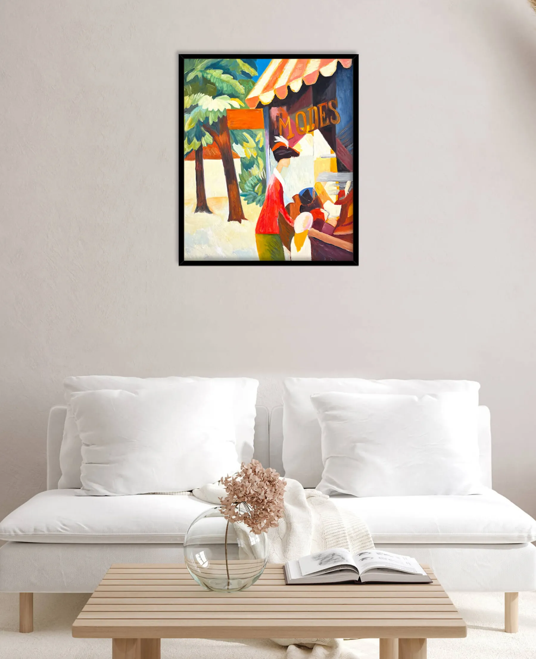 Flash Sale Devant la boutique de chapeaux - August Macke Macke