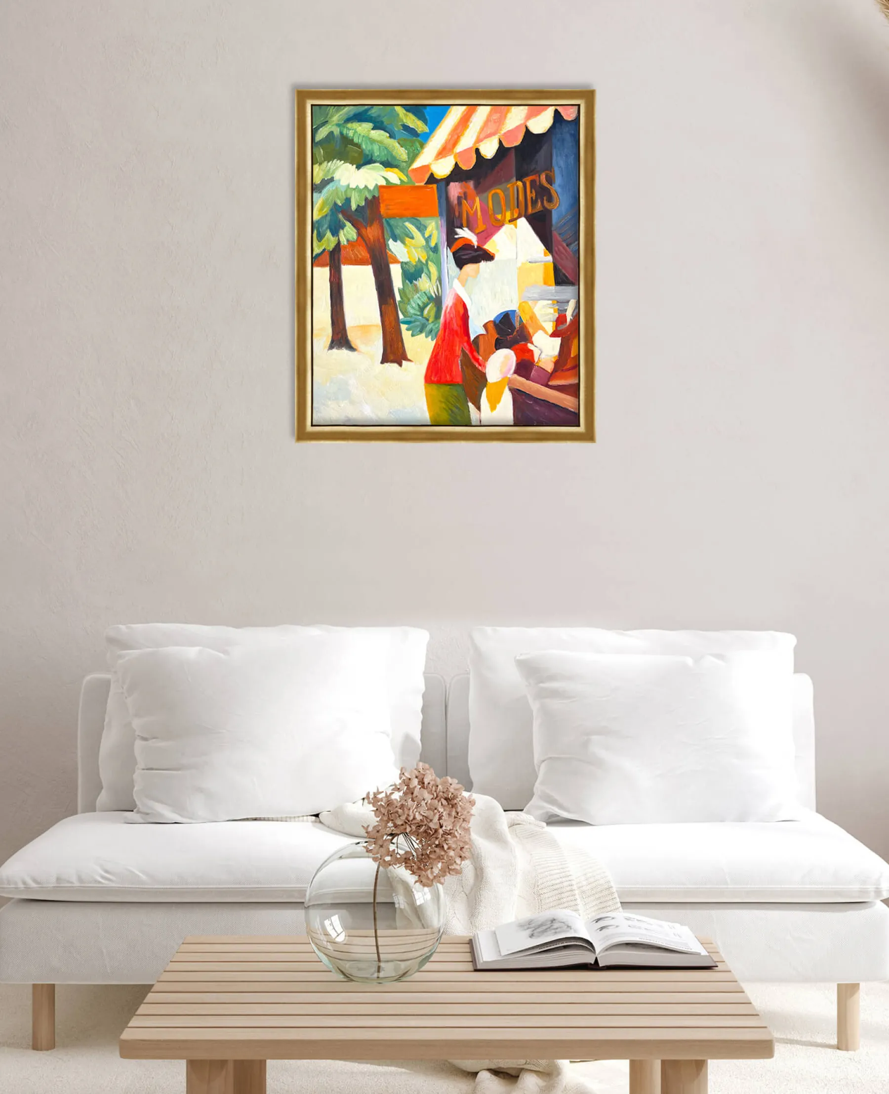 Flash Sale Devant la boutique de chapeaux - August Macke Macke