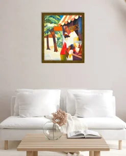 Flash Sale Devant la boutique de chapeaux - August Macke Macke