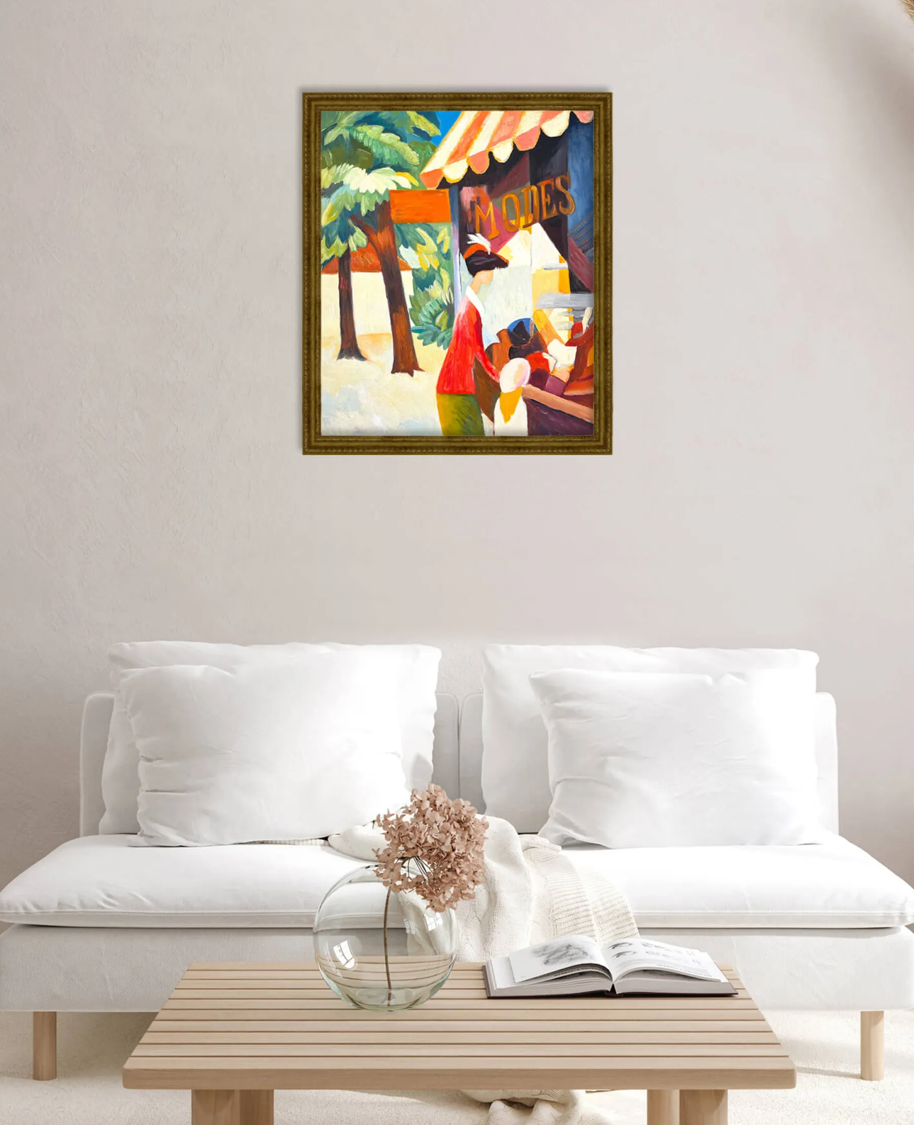Flash Sale Devant la boutique de chapeaux - August Macke Macke