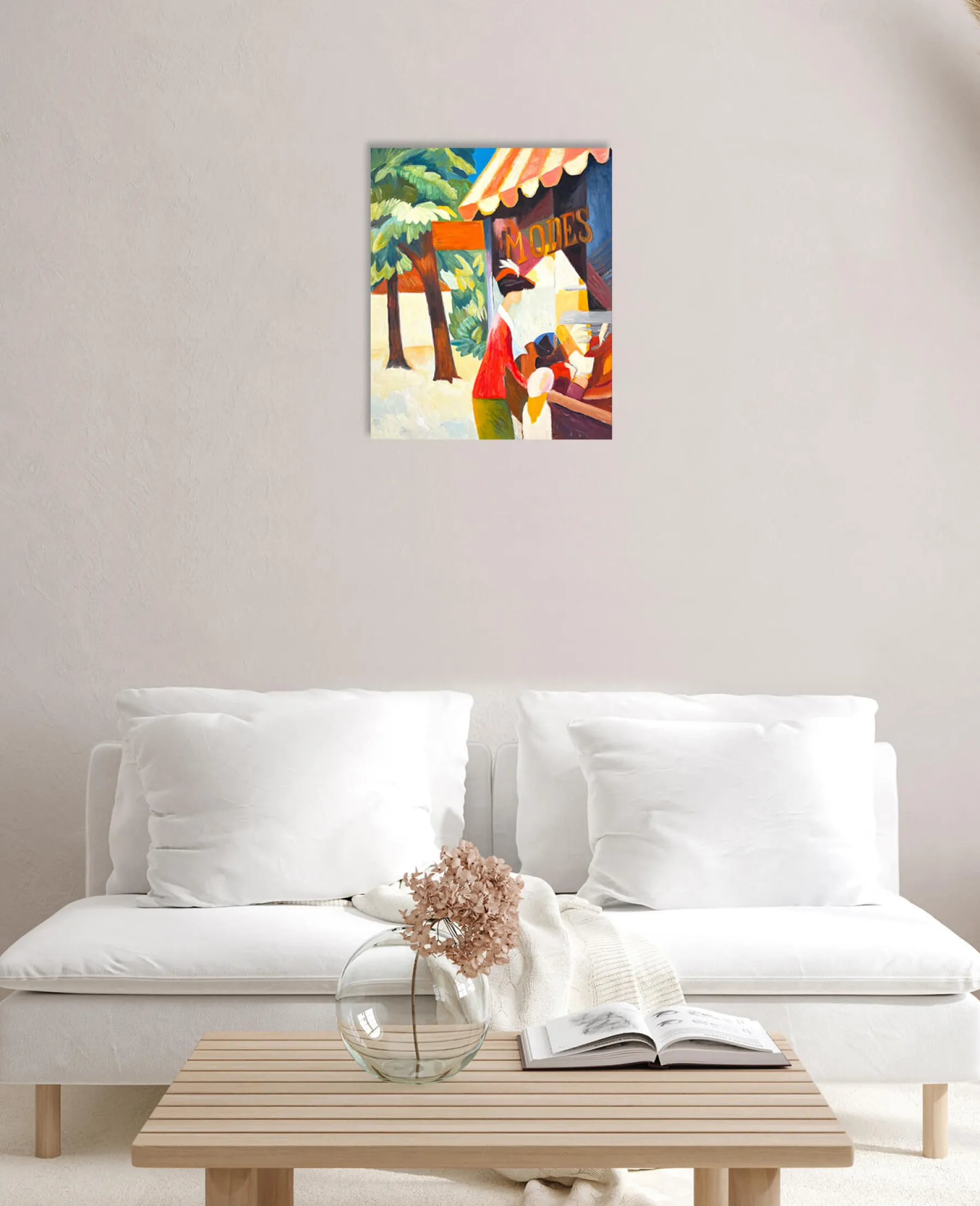 Flash Sale Devant la boutique de chapeaux - August Macke Macke