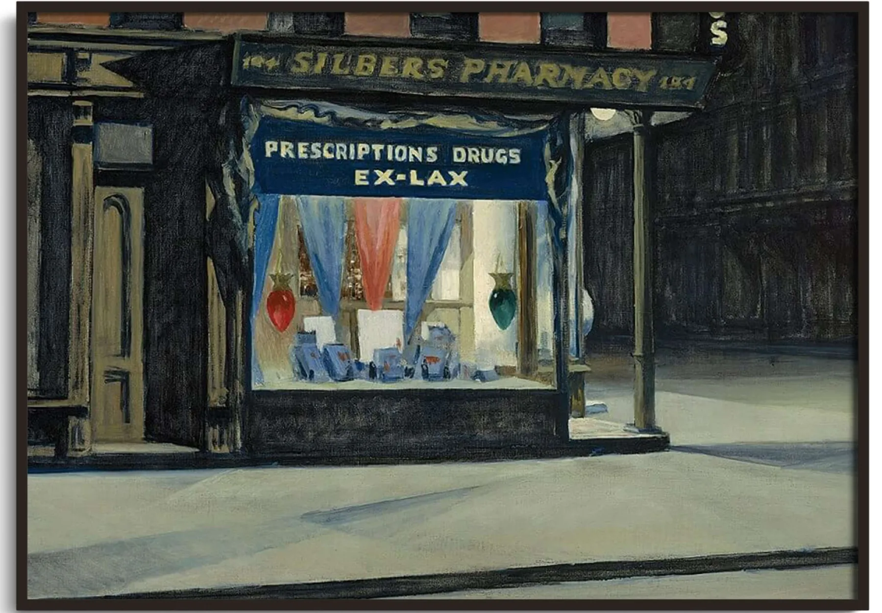 Cheap Drugstore - Edward Hopper Hopper