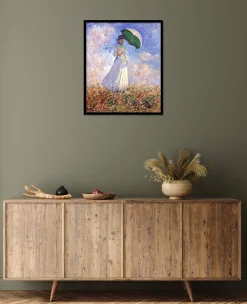 Flash Sale Femme à l'ombrelle tournée vers la droite - Claude Monet Monet