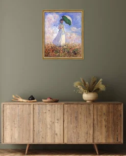 Flash Sale Femme à l'ombrelle tournée vers la droite - Claude Monet Monet