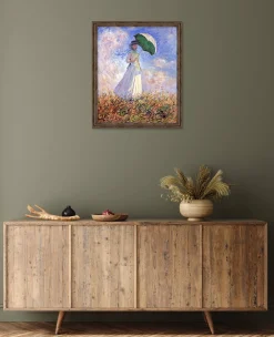 Flash Sale Femme à l'ombrelle tournée vers la droite - Claude Monet Monet