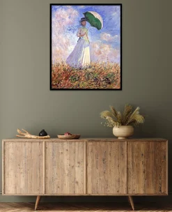 Flash Sale Femme à l'ombrelle tournée vers la droite - Claude Monet Monet