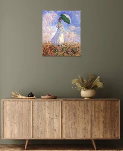Flash Sale Femme à l'ombrelle tournée vers la droite - Claude Monet Monet
